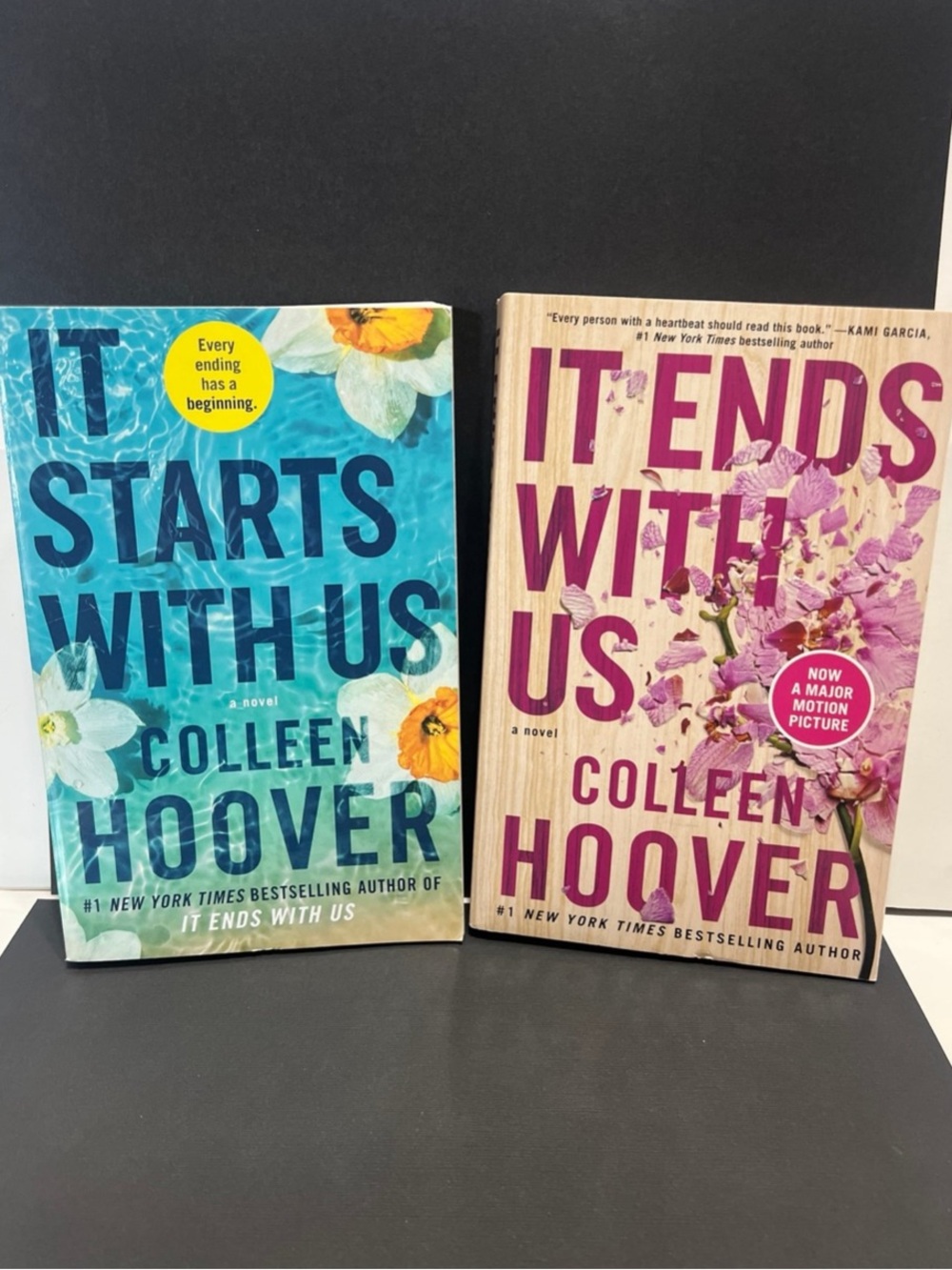 Colleen Hoover Book Bundle - It Ends With Us and It Starts With Us Paperbacks